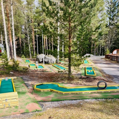 Minigolfratoja Laajavuoressa